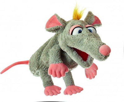 Marionnette à main Living Puppets qui couine la souris 35cm