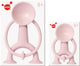 Figurine articulée Moluk boogi junior - rose - h7,5cm - avec ventouses pour toute surface lisse - 3 ans