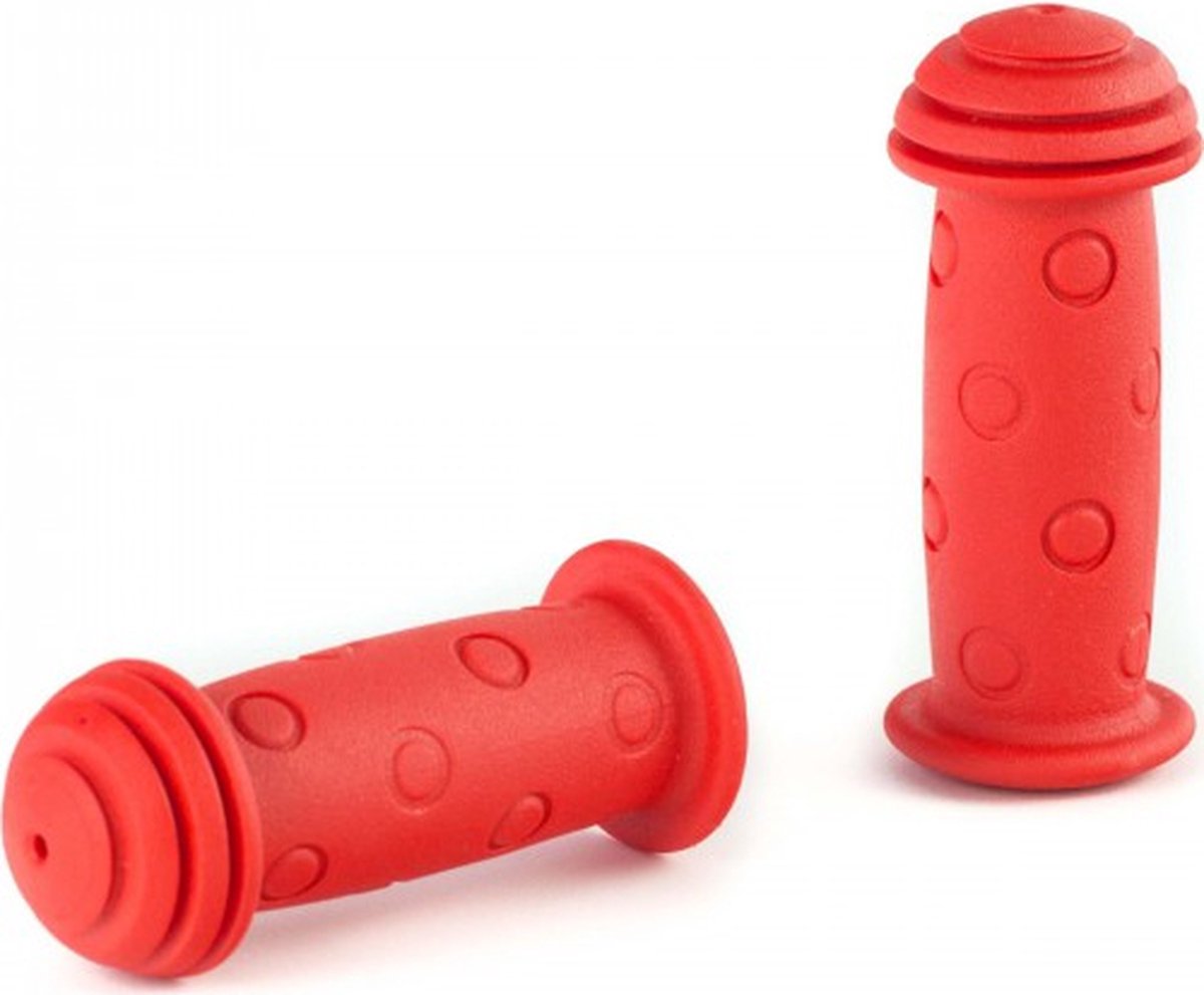 Poignée de vélo Widek Basic Rouge - 10cm (par paire)