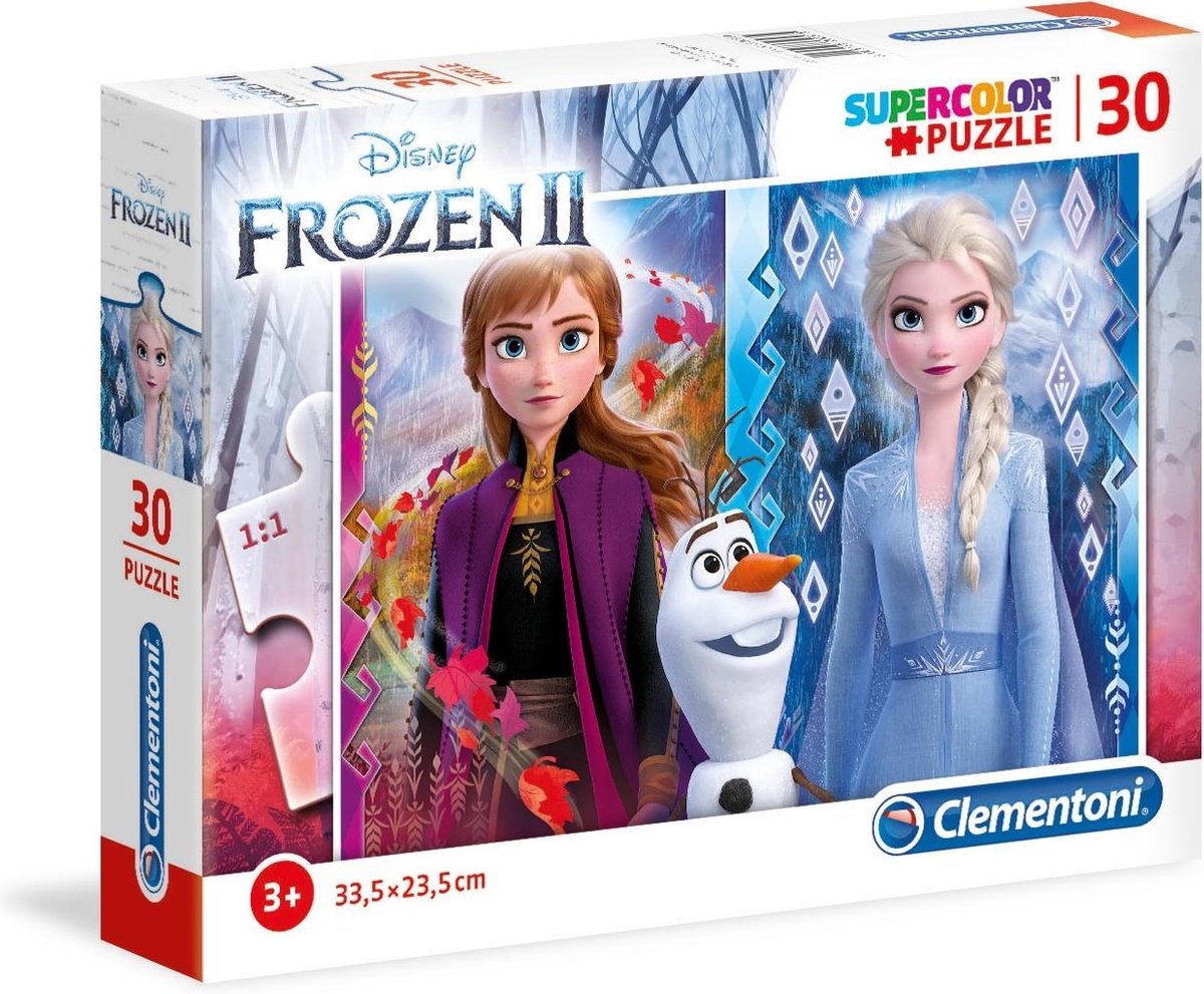 Clementoni Jigsaw Puzzle Super Color Frozen II, 30e.