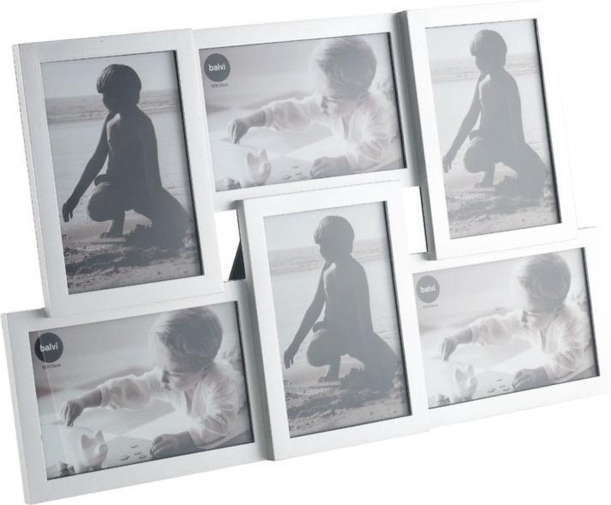 Balvi cadre photo insertia 28 x 44 cm argent 6 photos