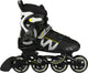 Nijdam rollers en ligne - adultes - circle rayzor - cadre aluminium - noir - taille 43