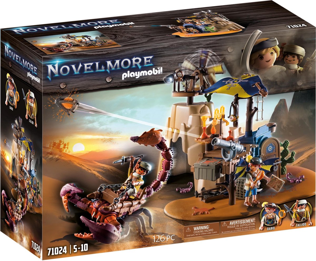 Playmobil 71024 Novelmore Sal'ahari Sands - Scorpion Hunt sur l'épave