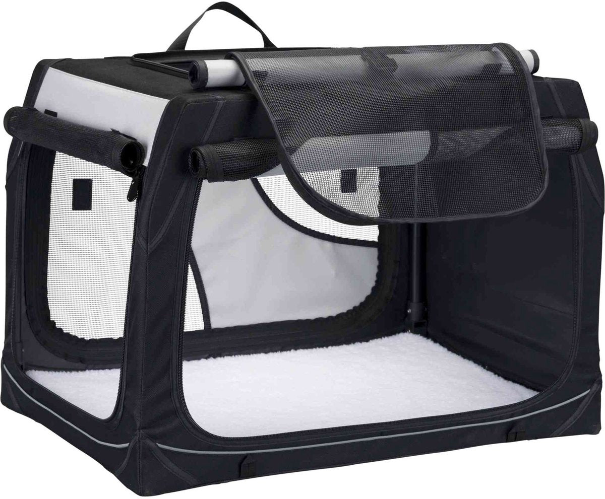 Trixie Travel Basket Vario Black Grey