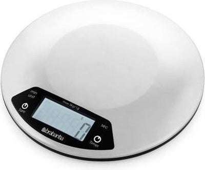 Brabantia Brabantia Digital Kitchen Scale + Cuideur Matt Steel