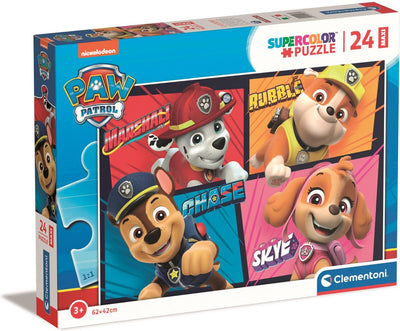 Clementoni Maxi Jigsaw Puzzle Paw Patrol, 24s.