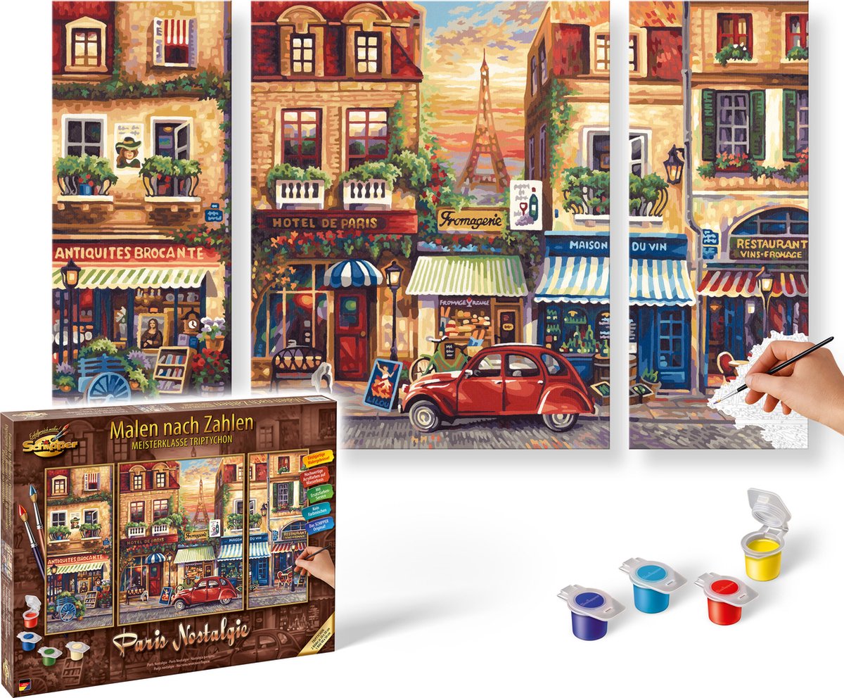 Peinture par numéros Skipper - Paris nostalgie
