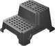 Escabeau Proplus - 2 marches - plastique - 70 x 60 x 38 cm - maximum 200 kg