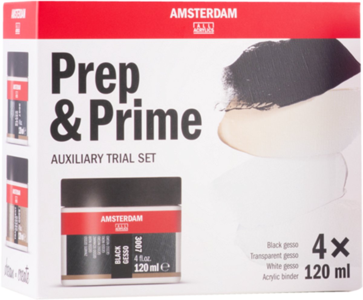 Préparation moyenne et set principal d'Amsterdam | 4x120ml