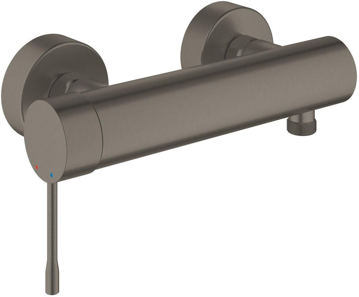 Nouveau robinet de douche Grohe essence - mitigeur - entraxe 15 cm - graphite dur brossé (anthracite mat)