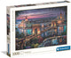 Ty Clementoni Lumières du Danube - Puzzle 1000 pièces Adultes - Collection de haute qualité - Puzzle atmosphérique à partir de 14 ans