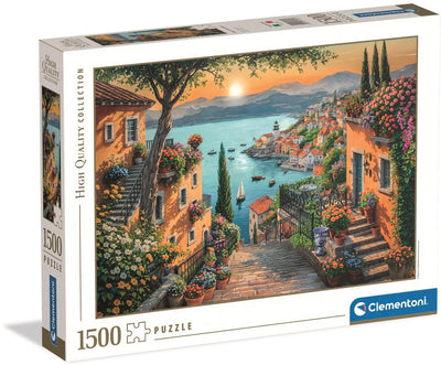 Clementoni Jigsaw Puzzle Art Staircase to the Harbour, 1500st.