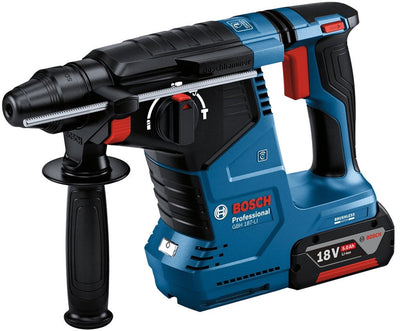 Bosch bleu gbh 18v-24c marteau perforateur sans fil professionnel | sds-plus | Batterie 2 x 5,0 Ah + chargeur rapide | en l-boxx 0611923003
