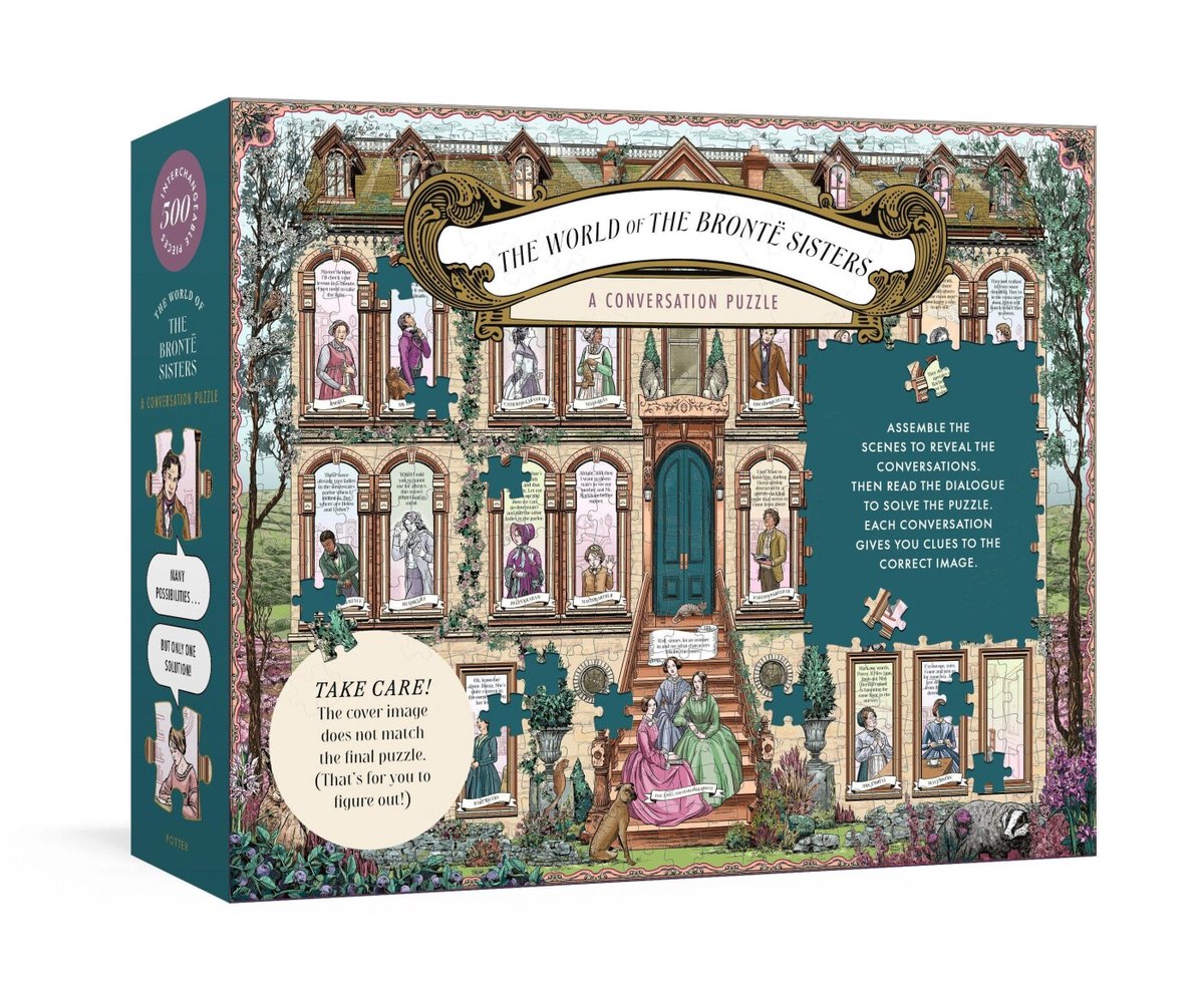 Le monde des sœurs Brontë : un puzzle de conversation : Puzzle 500 pièces : un puzzle pour adultes