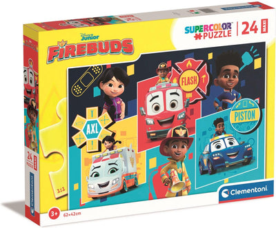 Clementoni - puzzle - 24 maxi pièces - Disney Firebud - puzzle enfant - à partir de 3 ans