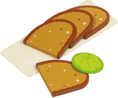 Planche à pain Goki avec sandwichs bois