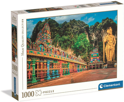 Ty clementoni peint grottes de batu - grottes colorées - puzzle 1000 pièces adultes - puzzle HQC collection haute qualité à partir de 12 ans