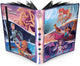 Album de cartes Disney Lorcana à 9 pochettes La Belle et la Bête – classeur de cartes à collectionner pour plus de 180 cartes