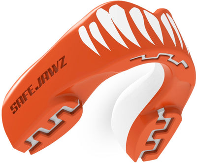 Safejawz protège-dents extro-series viper rouge blanc junior