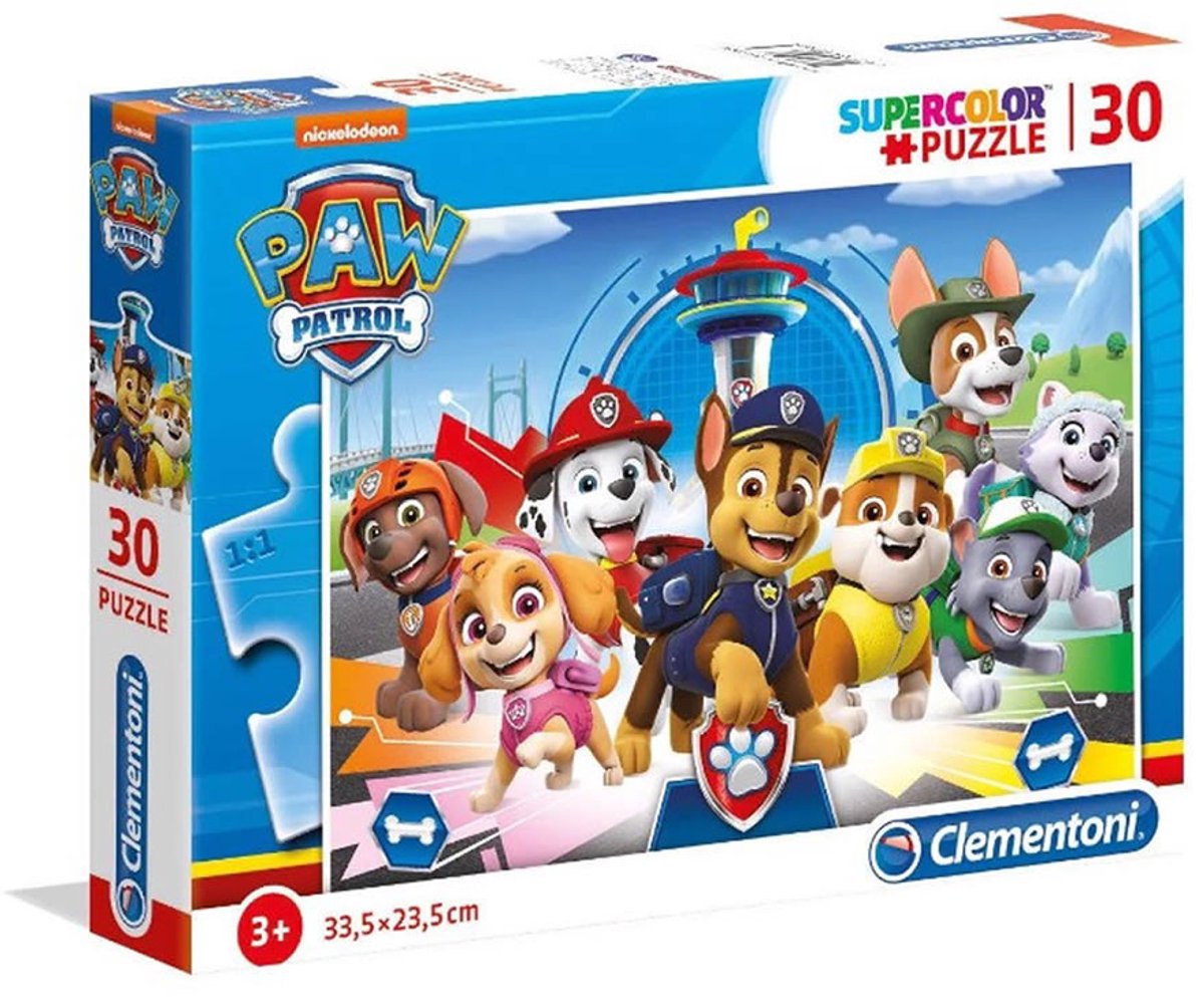 Clementoni Jigsaw Puzzle Super Color Paw Patrol, 30e.