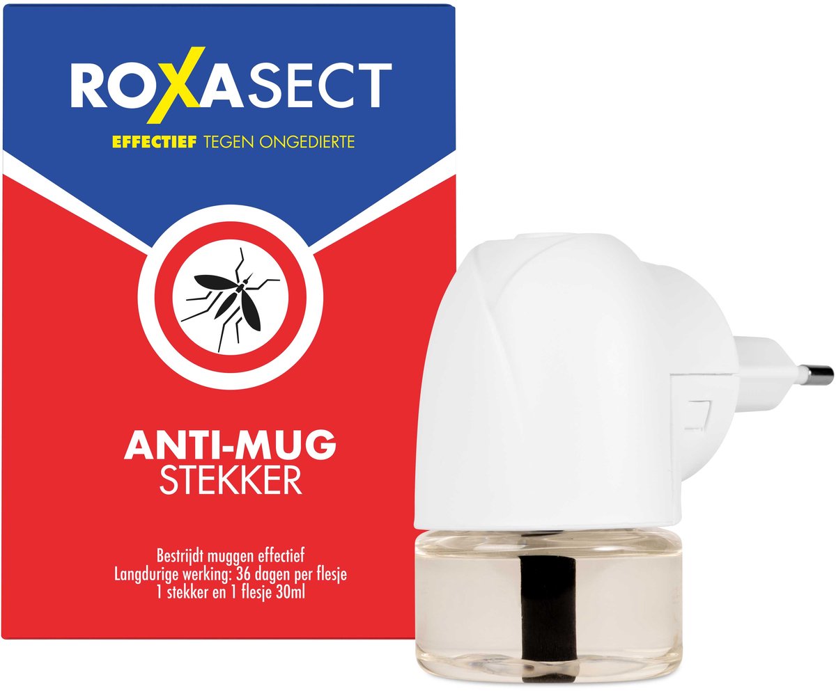 Prise anti-moustique Roxasect - prise anti-moustique - pack de démarrage - protection 36 nuits - 1 pièce