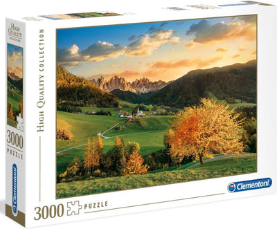 Clementoni - puzzle 3000 pièces collection de haute qualité puzzle les alpes pour adultes et enfants, 14-99 ans, 33545
