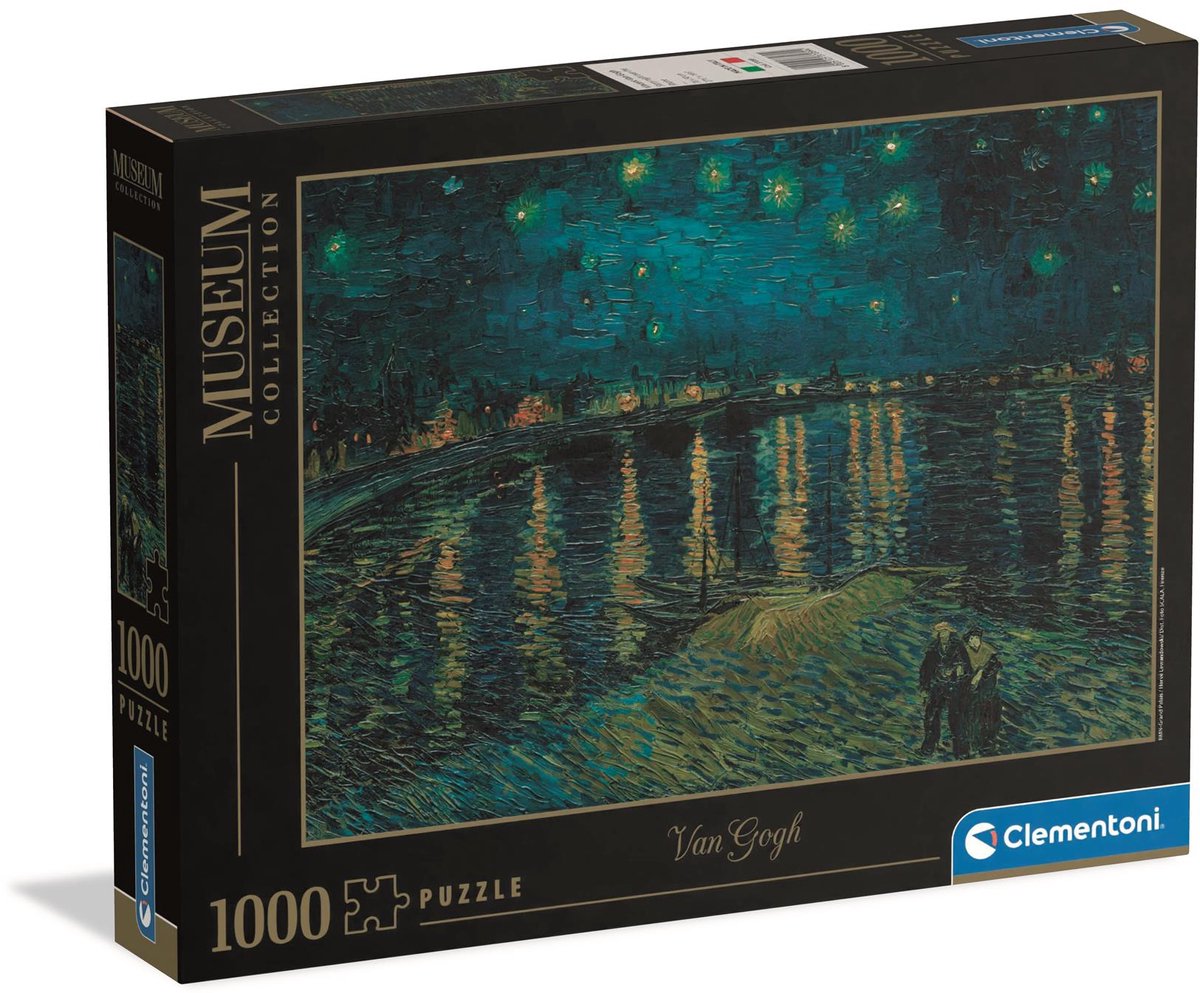 Clementoni Jigsaw Puzzle Oruks Star Night Above the Rhône, 1000st.
