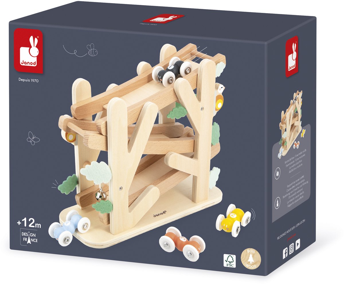 Janod - sweet cocoon - marcheur de fourmis en bois