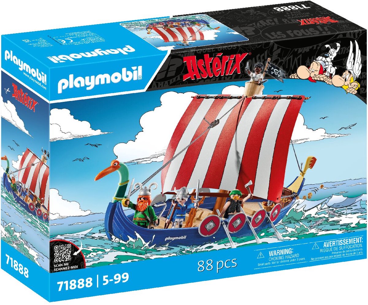 Playmobil Astérix Astérix : Bateau Pirate 71888
