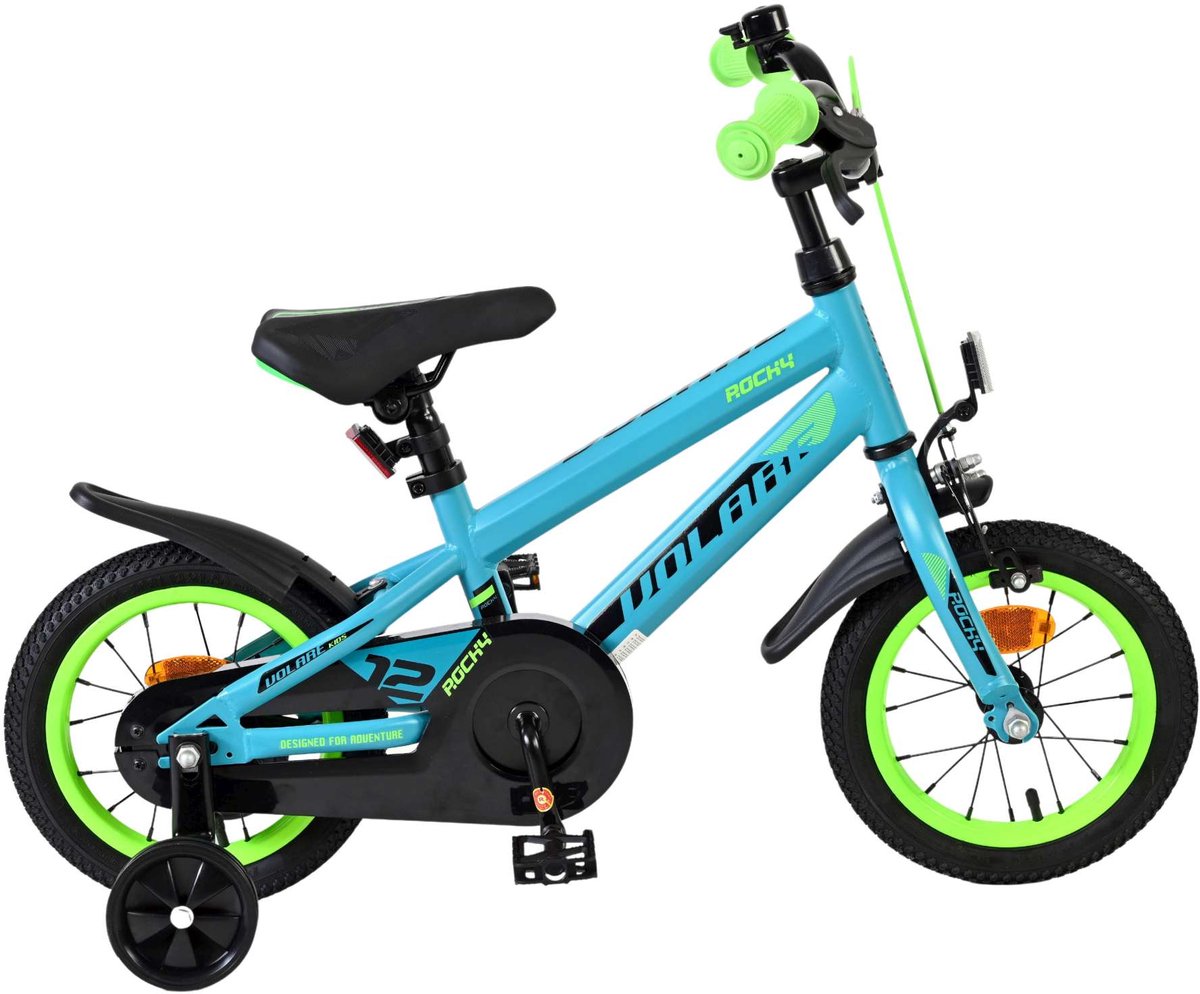 Volare Rocky Children's Bicycle - Boys - 12 pouces - vert