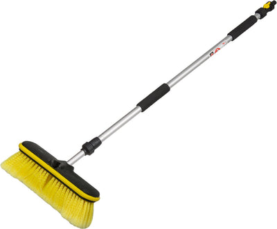 Ensemble de brosses de lavage Bradas - brosse de lavage incl. manche télescopique 90-160cm - avec passage d'eau