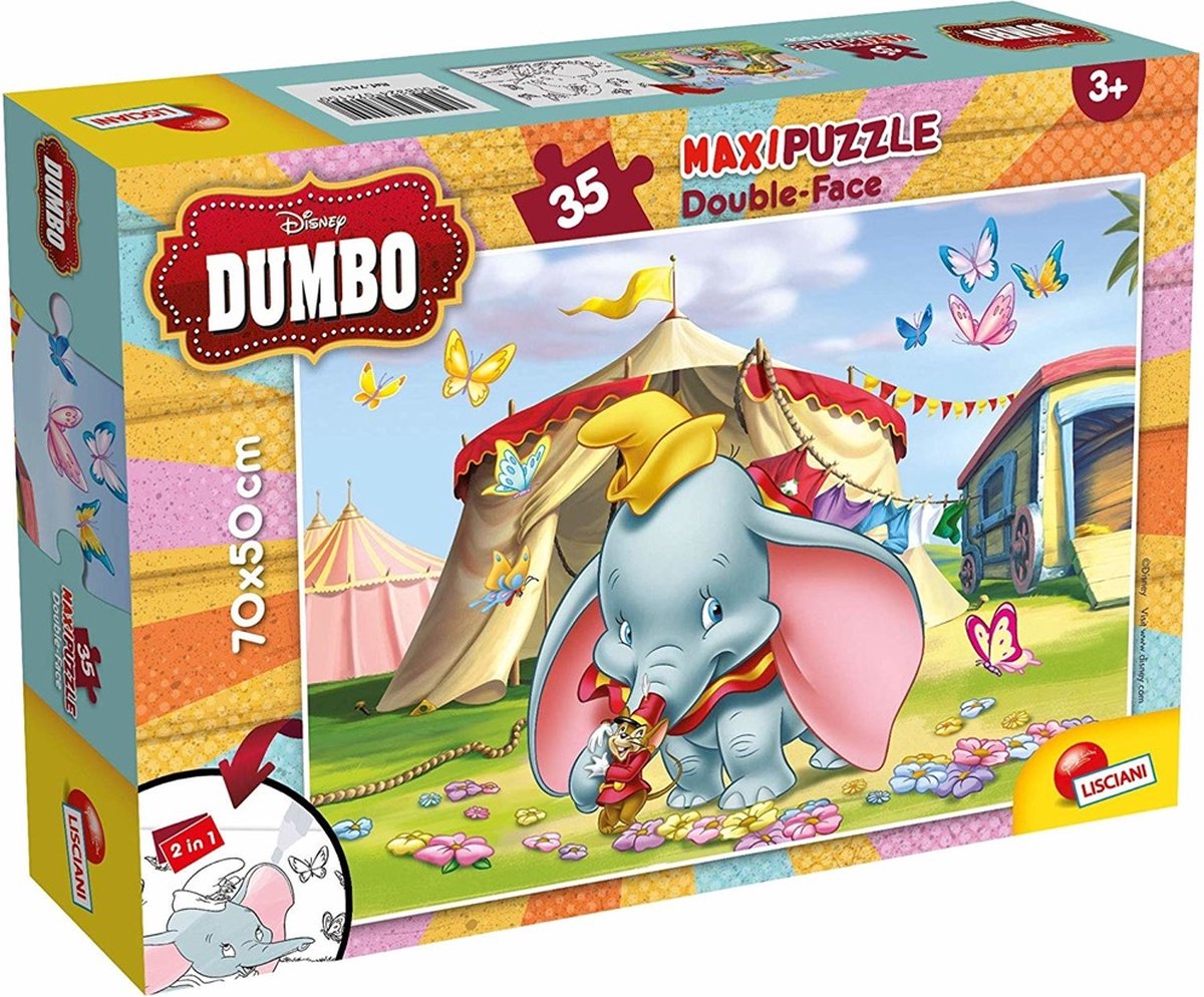 Lisciani Disney puzzle df maxi étage 35 dumbo