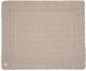 Jollein couverture de parc bébé - 75x95cm - peluche de parc - polyester - sable chaud