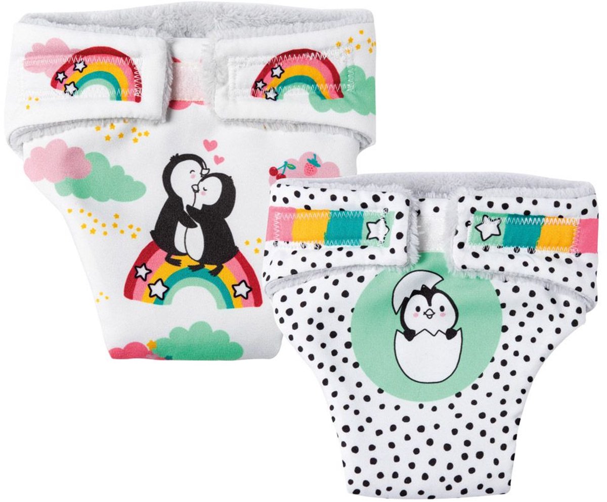 HEENS DOLL COMPERS PENGUIN 2 pièces, 35-45 cm