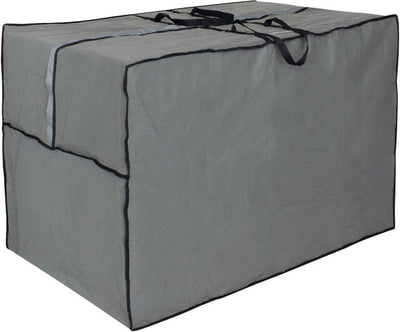 Housse imperméable Eurotrail pour coussins de salon de jardin, cantonique 90x90x60cm, gris