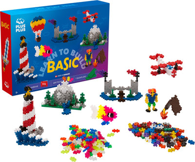 Plus plus apprendre à construire plus-plus de base : 600 pièces (5008)