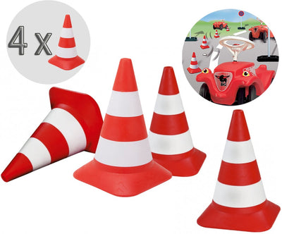 GRAND CONE DE TRAFIC, SETT DE 4 PAWNS