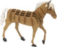Modèle papier Fridolin 3D - Cheval Haflinger.