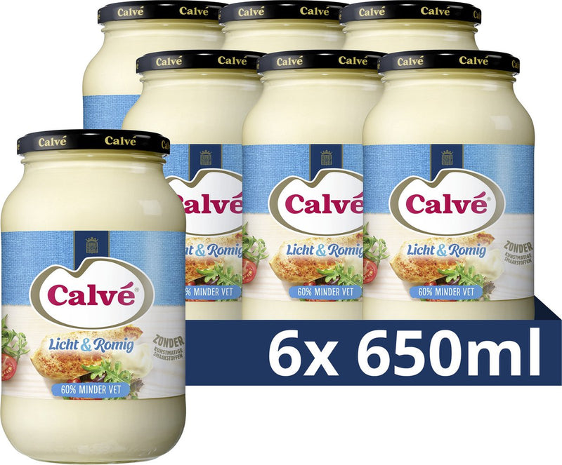 Mayonnaise de veau légère et crémeuse (6x 650ml)