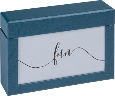 Walther fb-116-l fun - boîte photo avec couvercle - 100 photos 10x15 cm - bleu
