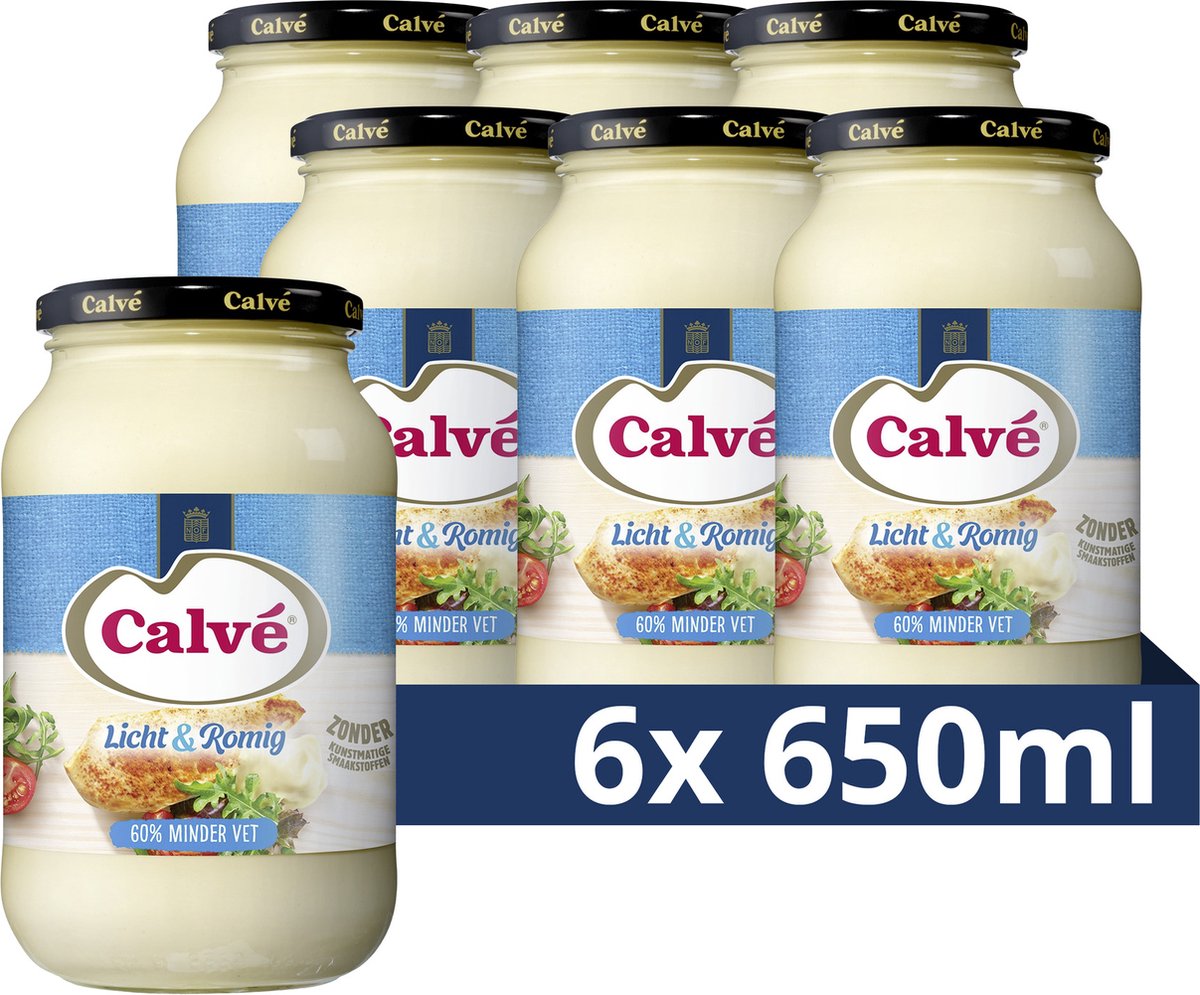 Mayonnaise de veau légère et crémeuse (6x 650ml)