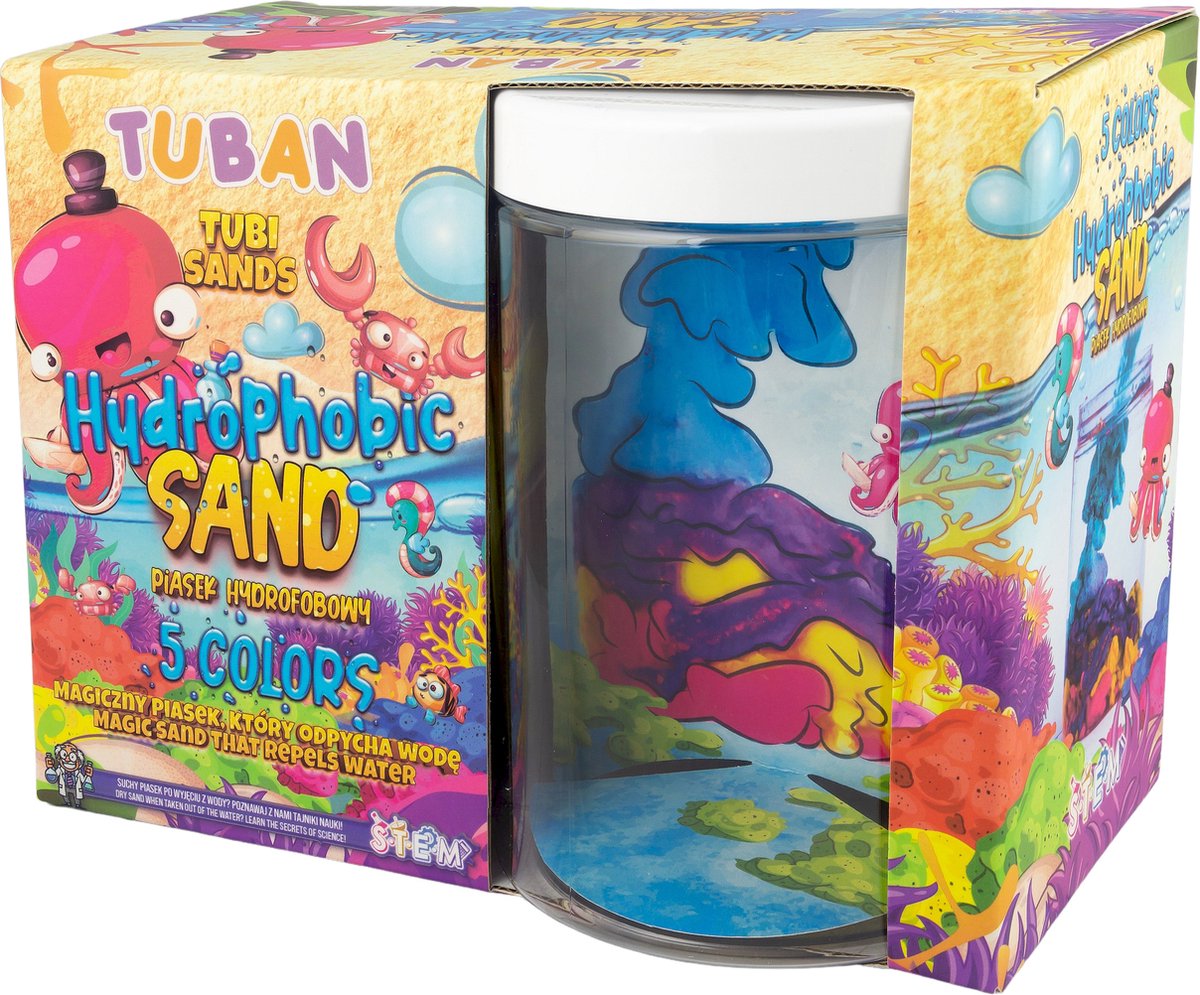 Tuban super sable aquarium hydro 5 couleurs