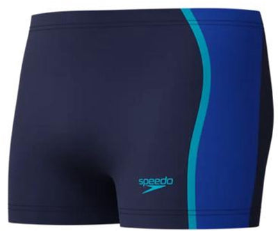 Short de bain sport homme Speedo solid splice aqua short - bleu marine