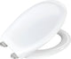 Abattant WC Wenko ios - thermoplastique blanc - fermeture soft close easy-close - fixation fix-clip en acier inoxydable - abattant WC - abattant WC - blanc