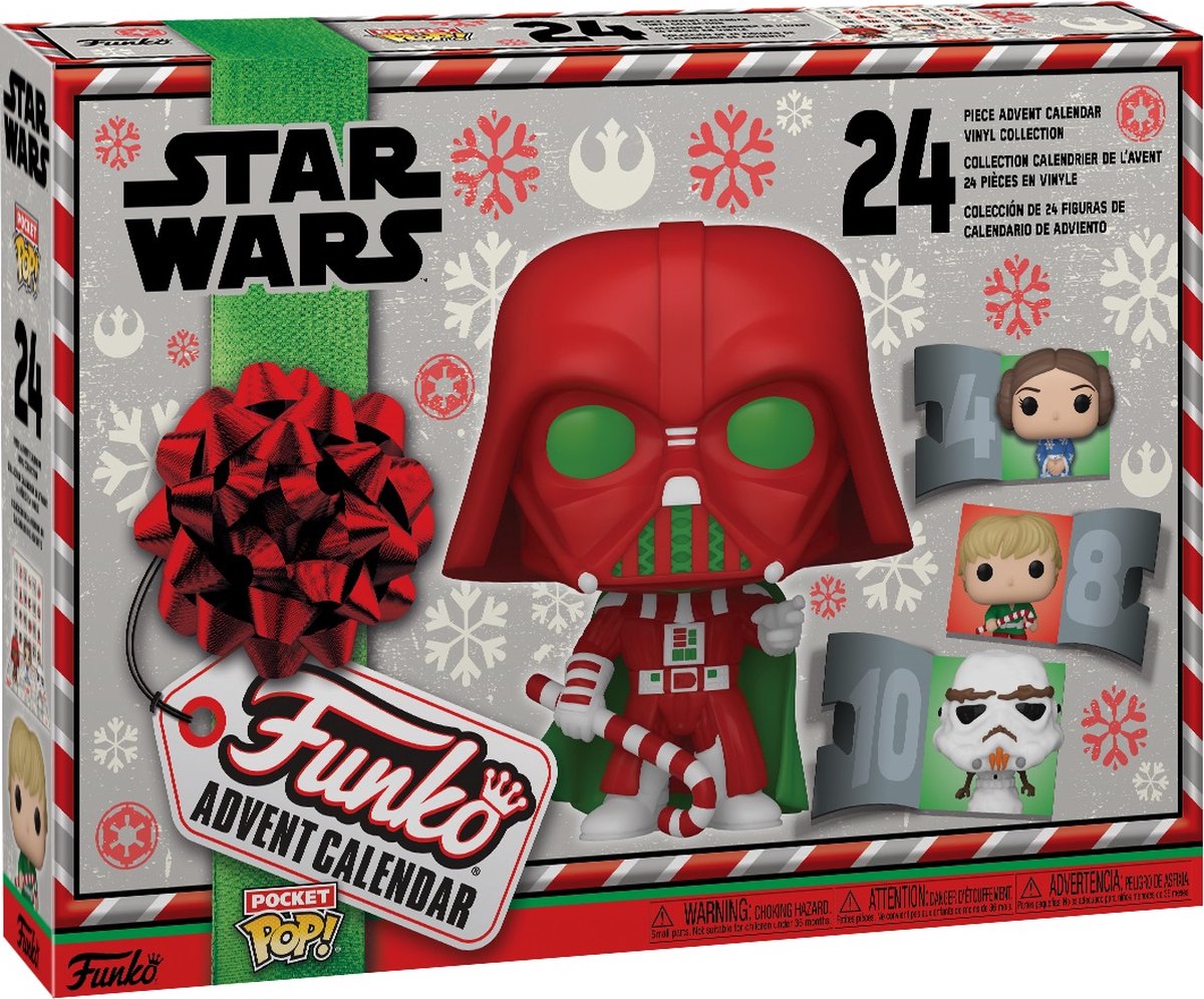 Funko Star Wars: Pocket Pop! Calendrier de l'Avent des Fêtes