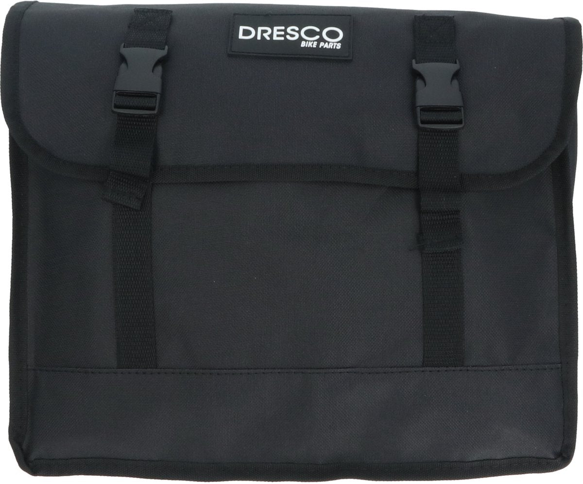 Dresco sac de vélo double basic noir 30 litres