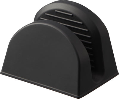Gants de cuisine en silicone Yamazaki - magnétiques - tour - noir (lot de 2)