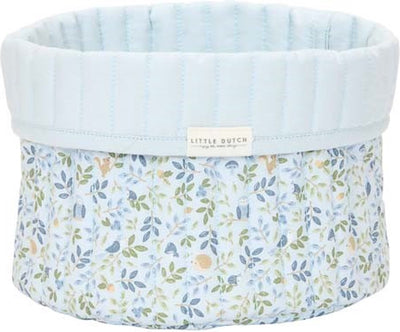 Petit panier de rangement Little Dutch - bleu - amis de la forêt - aventure en forêt