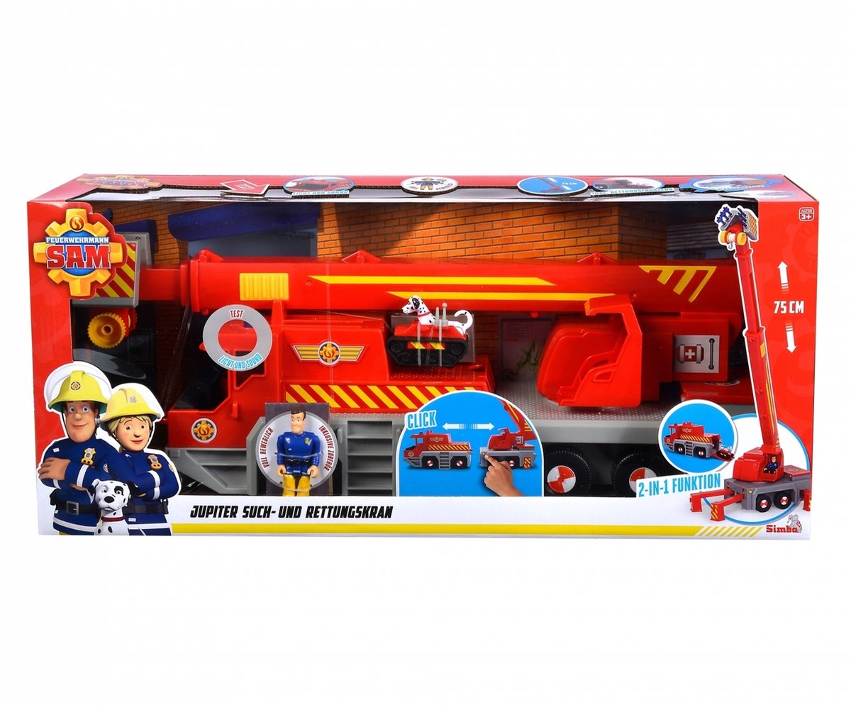 Firefighter Sam Rescue Croan 2in1