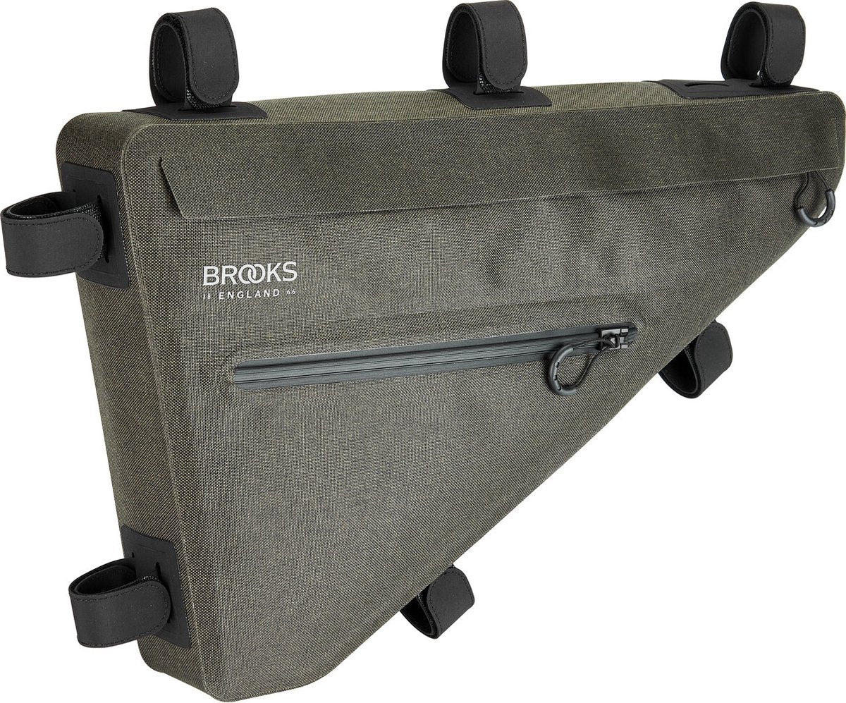 Brooks Scape Frametas - Frametas à vélo étanche, 5,5 L, vert